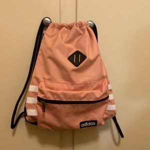 Adidas pink small Gym Bag for girls